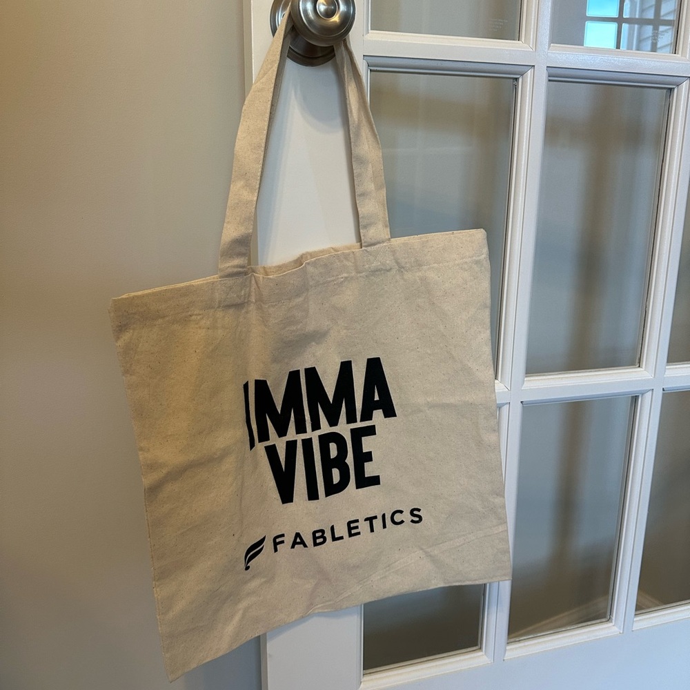 Fabletics Tan Tote Bag